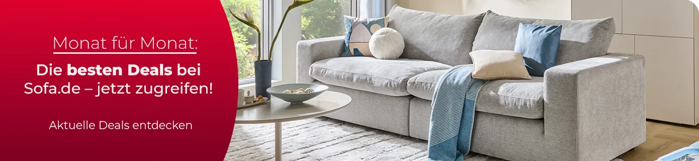 Aktionsbanner mit dem Hinweis Rabatt auf ausgewählte Artikel