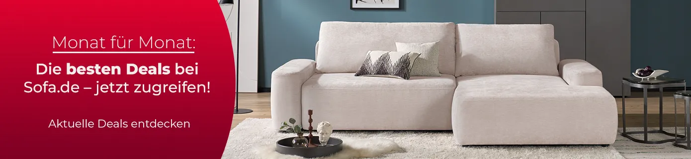 Aktionsbanner mit dem Hinweis Rabatt auf ausgewählte Artikel