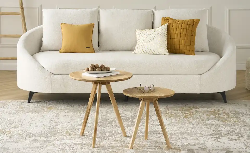 Couchtische, 2er-Set Rotonda, Frontansicht