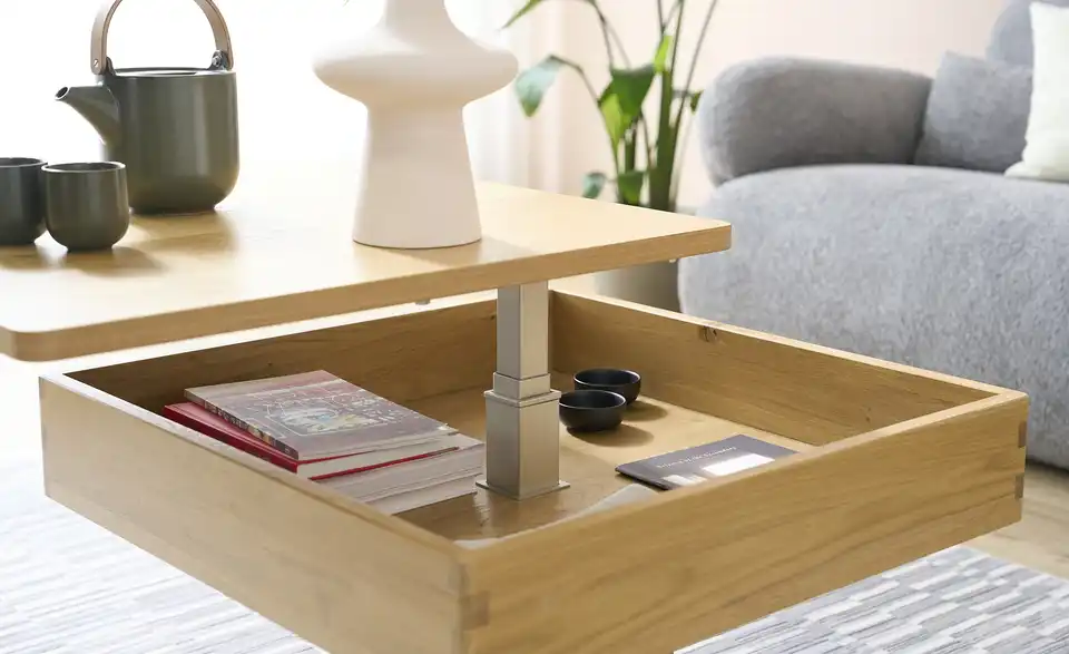 Couchtisch Velbert, Detailansicht