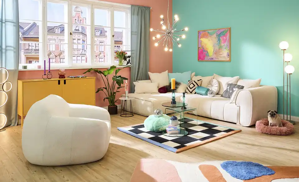 Beistelltisch Tessera, in Wohnsituation