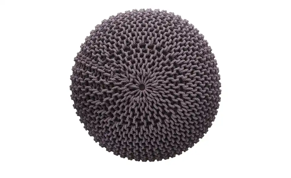 como Pouf Strick, Frontansicht