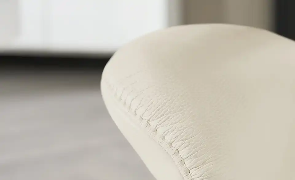 himolla Leder-Relaxsessel 7628 creme - Leder, Detailansicht