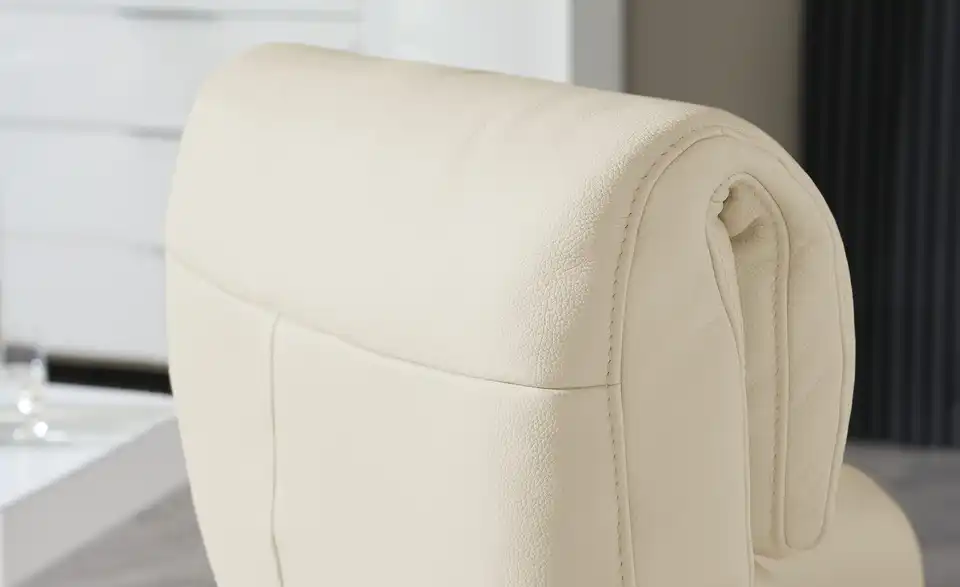 himolla Leder-Relaxsessel 7628 creme - Leder, Detailansicht