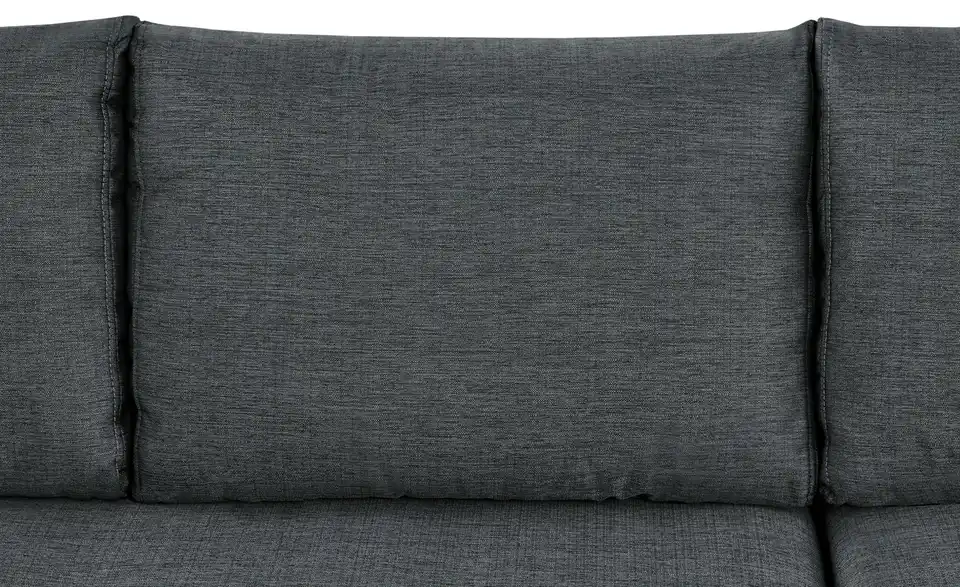 smart Ecksofa Ibby grau - Flachgewebe, Detailansicht