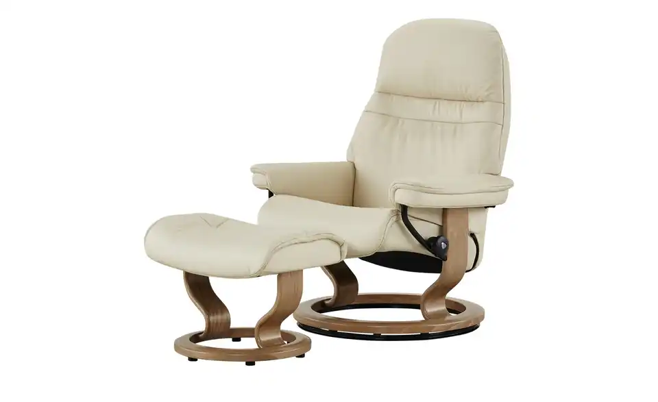 Stressless Relaxsessel mit Hocker Sunrise L creme - Leder, Perspektive