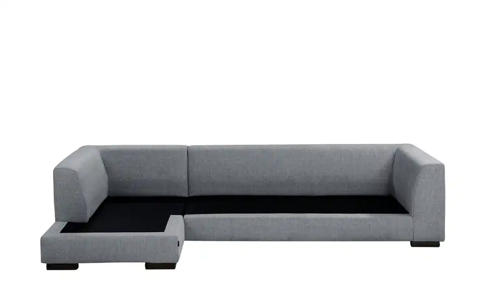 SOHO Ecksofa Paulina hellgrau - Webstoff, Funktionsansicht