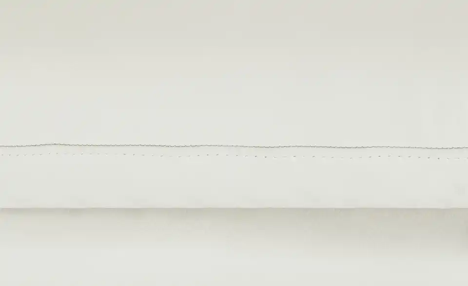 W.SCHILLIG Ledersofa Saraa creme - Leder, Naht