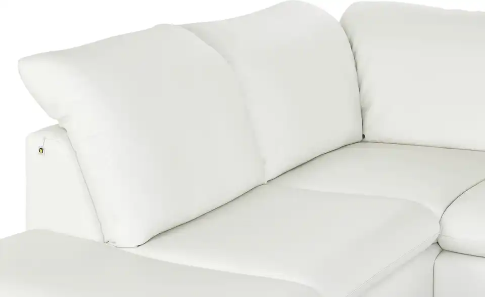 W.SCHILLIG Ledersofa Saraa creme - Leder, Detailansicht
