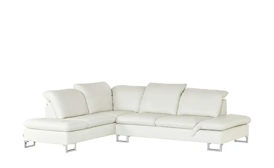 W.SCHILLIG Ledersofa Saraa creme - Leder, Funktionsansicht