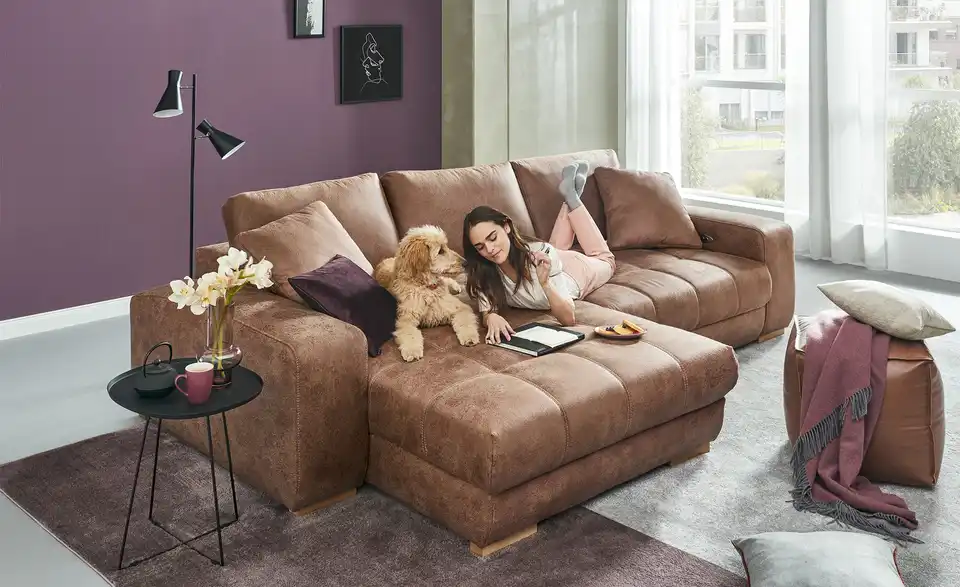 bobb Ecksofa Caro, in Wohnsituation