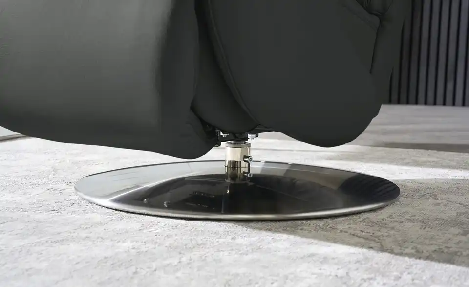 himolla Leder-Relaxsessel 7628 schwarz - Leder, Detailansicht