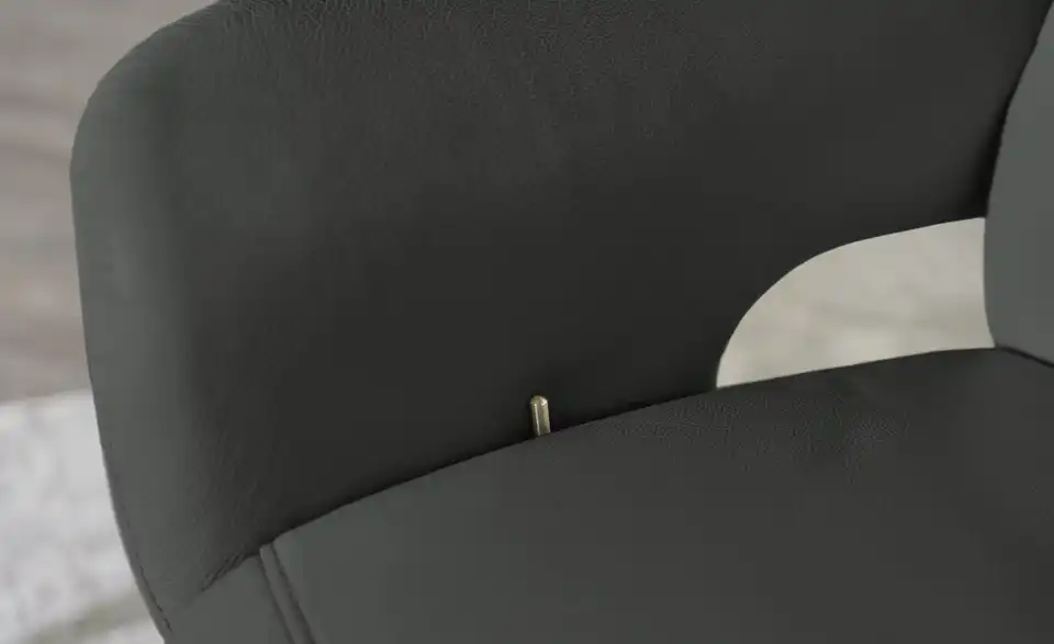 himolla Leder-Relaxsessel 7628 schwarz - Leder, Detailansicht