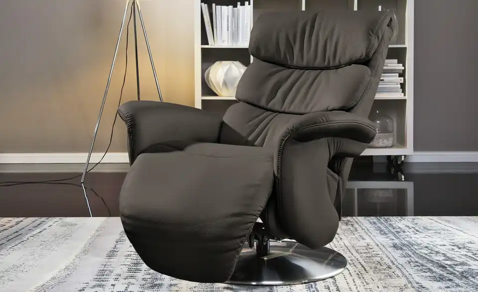 himolla Leder-Relaxsessel 7628 braun - Leder, in Wohnsituation