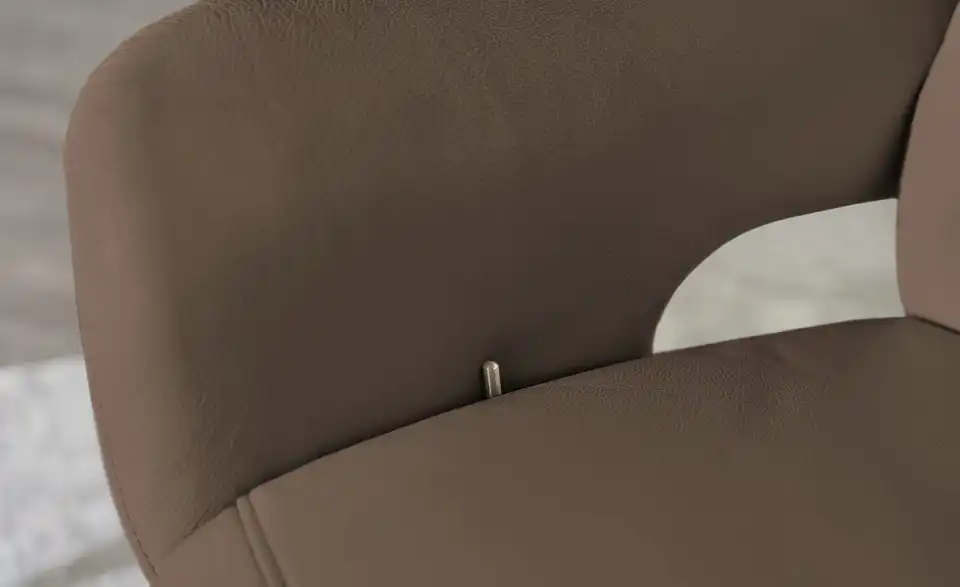 himolla Leder-Relaxsessel 7628 braun - Leder, Detailansicht