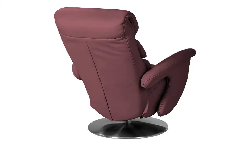 himolla Leder-Relaxsessel 7628 rot - Leder, Rückansicht
