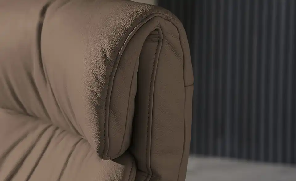 himolla Leder-Relaxsessel 7628 braun - Leder, Detailansicht