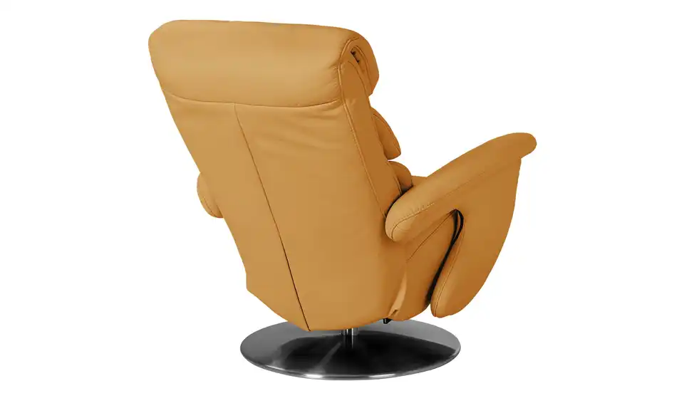 himolla Leder-Relaxsessel 7628 gelb - Leder, Rückansicht