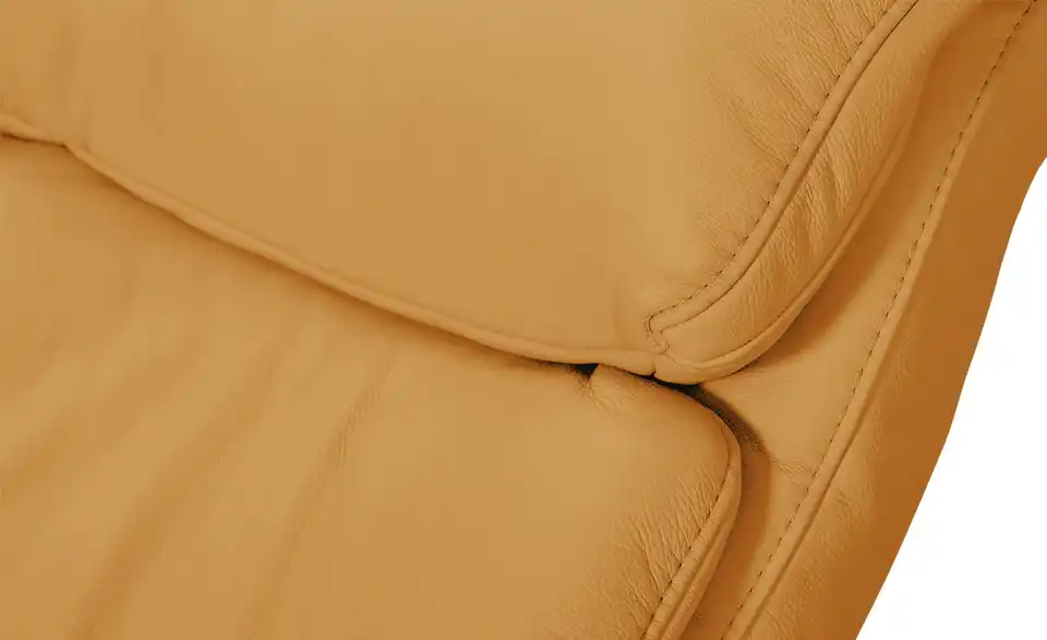 himolla Leder-Relaxsessel 7628 gelb - Leder, Detailansicht