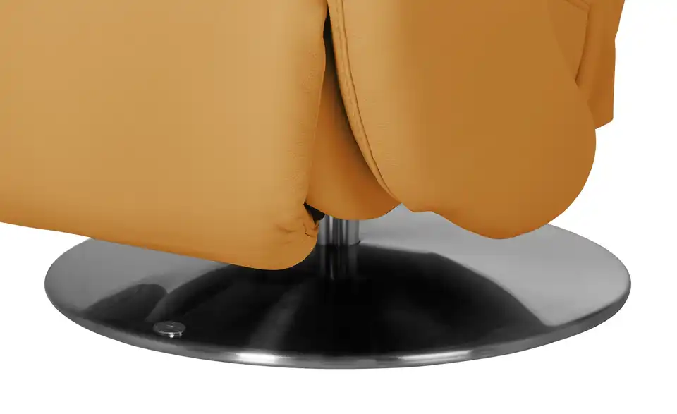 himolla Leder-Relaxsessel 7628 gelb - Leder, Detailansicht