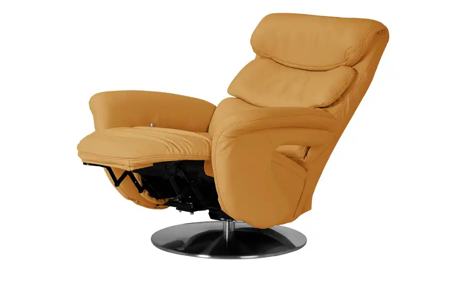 himolla Leder-Relaxsessel 7628 gelb - Leder, Funktionsansicht