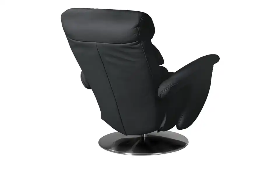 himolla Leder-Relaxsessel 7628 schwarz - Leder, Rückansicht