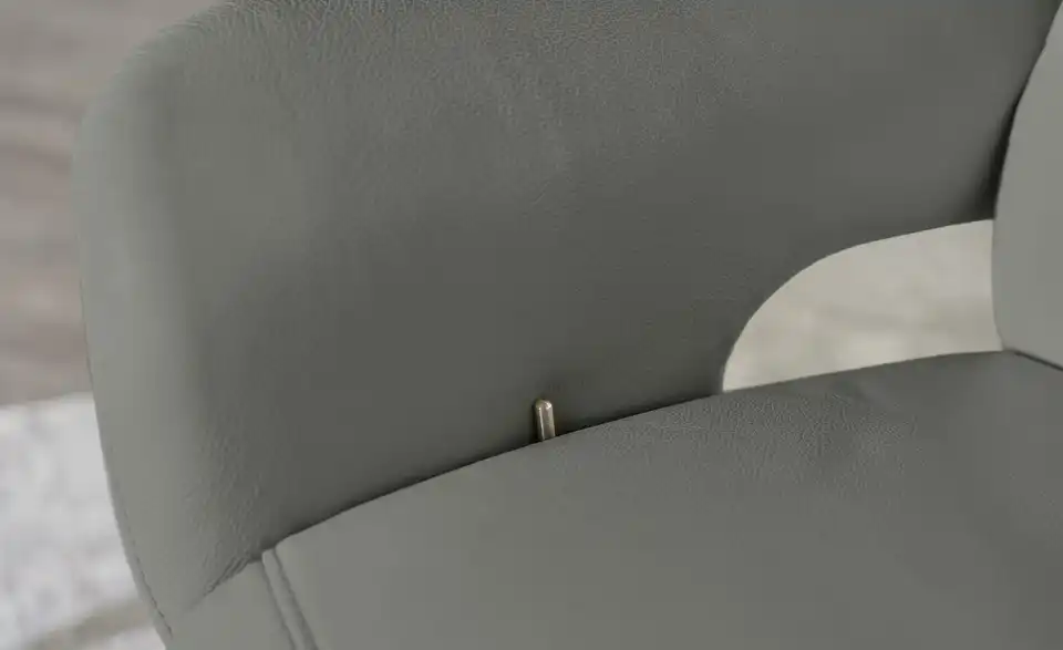 himolla Leder-Relaxsessel 7628 grau - Leder, Detailansicht