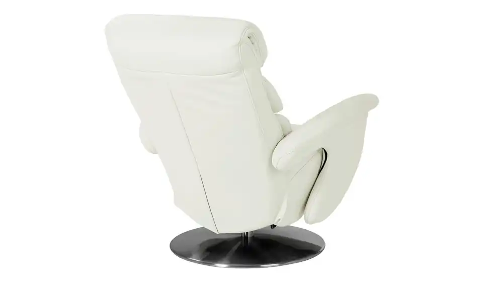 himolla Leder-Relaxsessel 7628 weiß - Leder, Rückansicht