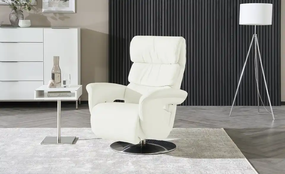 himolla Leder-Relaxsessel 7628 weiß - Leder, Perspektive