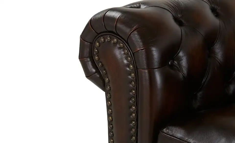 uno Recamiere Chesterfield, Detailansicht