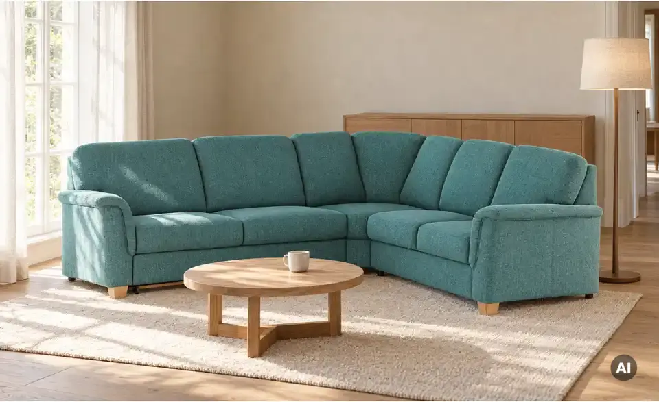 smart Ecksofa Valencia, in Wohnsituation