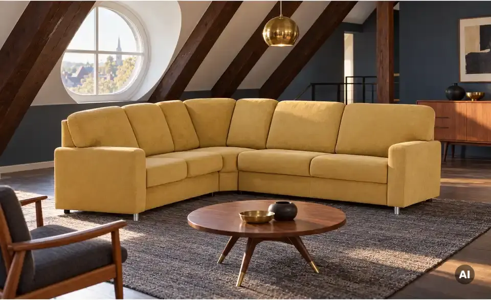 smart Ecksofa Valencia, in Wohnsituation