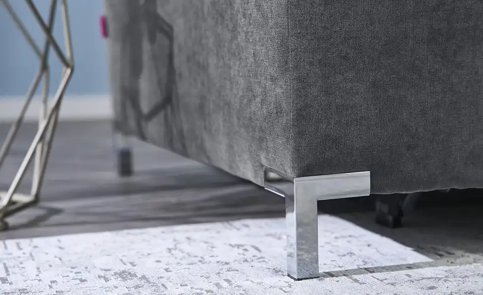 Ecksofa Arte mit verstellbaren Kopfstützen, Detailansicht