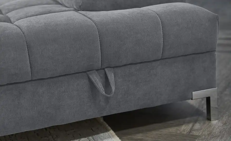 Ecksofa Arte mit verstellbaren Kopfstützen, Funktionsansicht