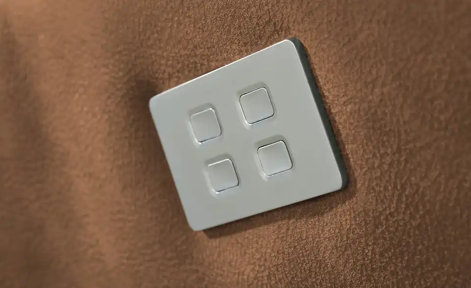 KOINOR Ledersessel Safira mit elektrischer Relaxfunktion, Detailansicht