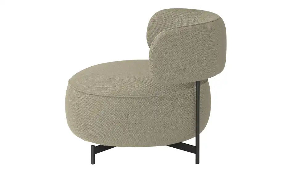 JOOP! Drehsessel Characters aus Flachgewebe, Profilansicht