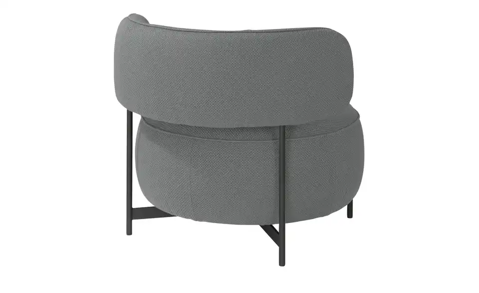 JOOP! Drehsessel Characters aus Flachgewebe, Rückansicht