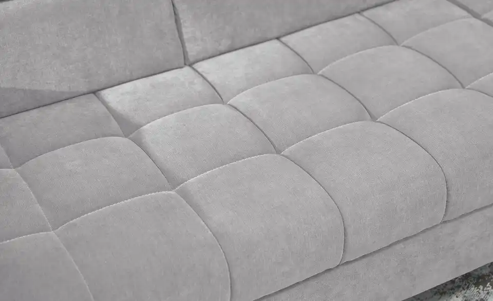 Ecksofa Arte mit verstellbaren Kopfstützen, Detailansicht