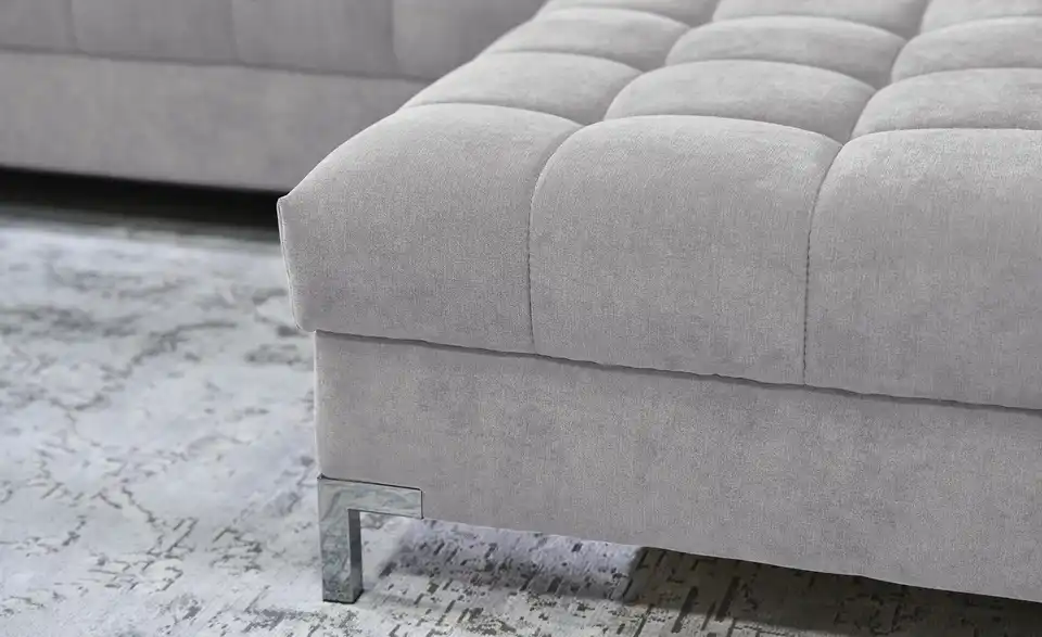 Ecksofa Arte mit verstellbaren Kopfstützen, Detailansicht