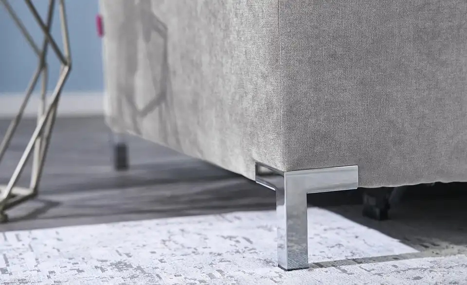 Ecksofa Arte mit verstellbaren Kopfstützen, Detailansicht