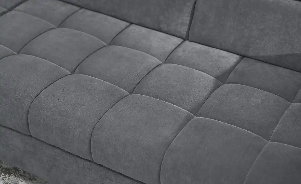 Ecksofa Arte mit verstellbaren Kopfstützen, Detailansicht