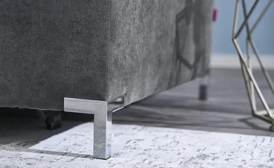 Ecksofa Arte mit verstellbaren Kopfstützen, Detailansicht