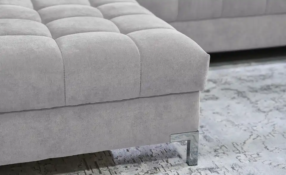 Ecksofa Arte mit verstellbaren Kopfstützen, Detailansicht