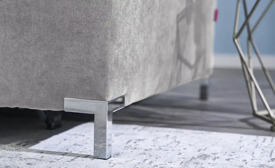 Ecksofa Arte mit verstellbaren Kopfstützen, Detailansicht