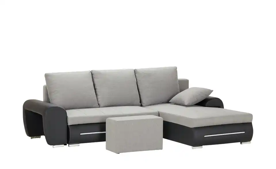 Ecksofa Emma mit Beleuchtung und Schlaffunktion, Funktionsansicht