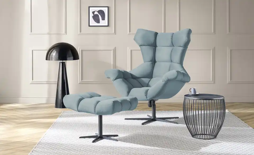 switch Sessel Sensi aus Samt, in Wohnsituation