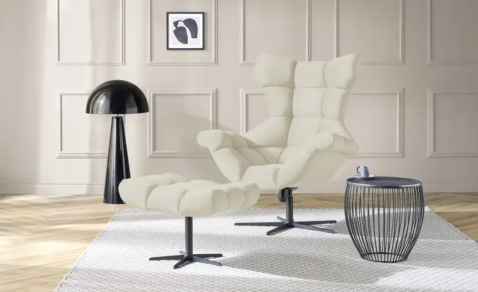 switch Sessel Sensi aus Samt, in Wohnsituation