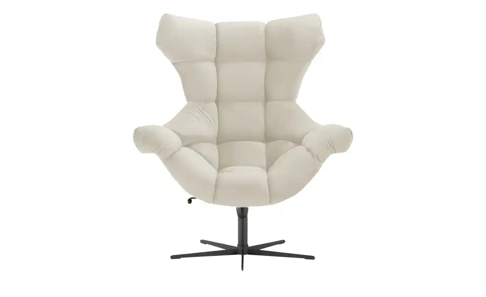 switch Sessel Sensi aus Samt, Frontansicht