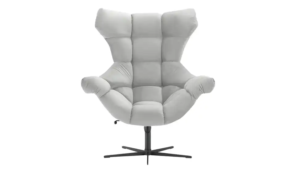 switch Sessel Sensi aus Samt, Frontansicht