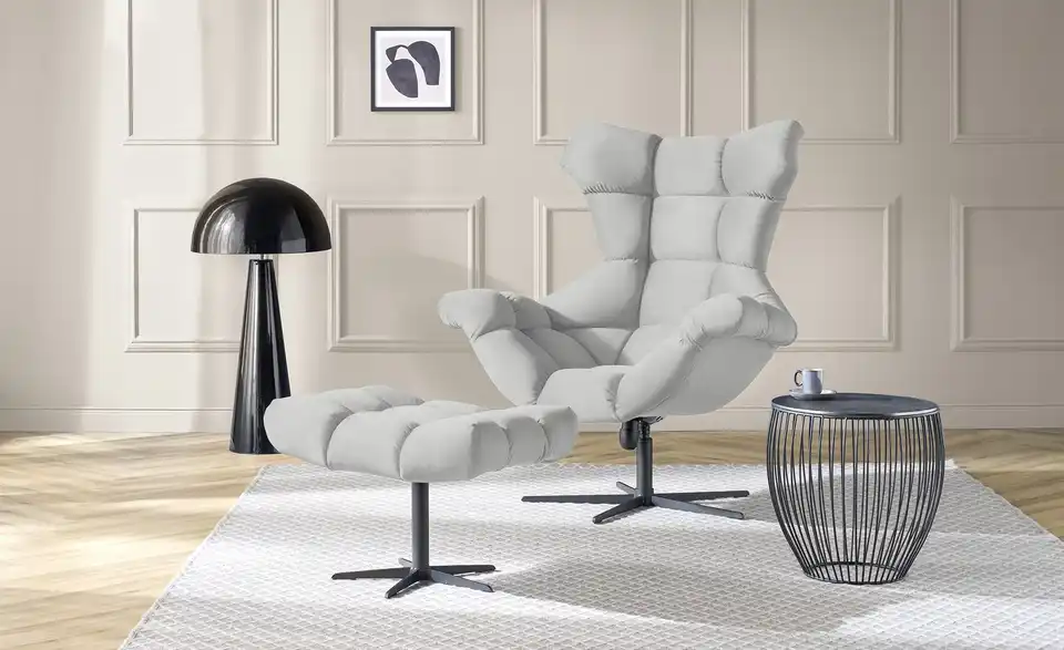 switch Sessel Sensi aus Samt, in Wohnsituation